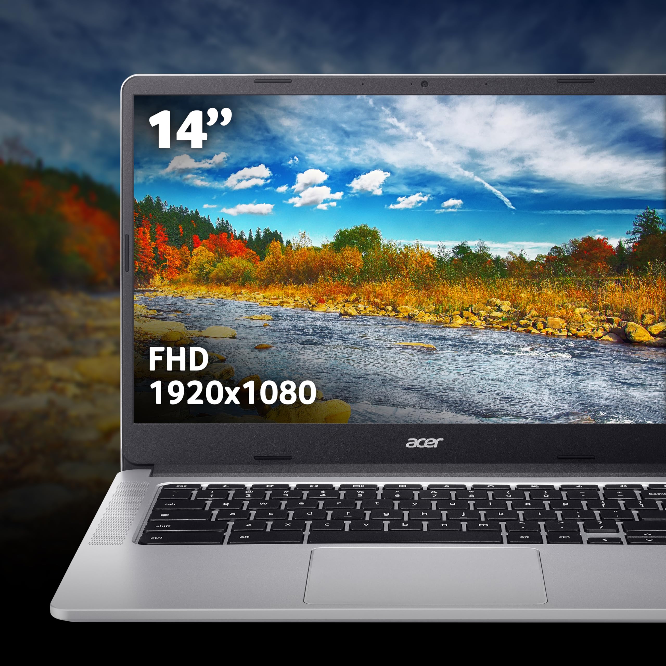 Acer Chromebook 314 CB314-3H Laptop - Intel Celeron N4500, 4GB